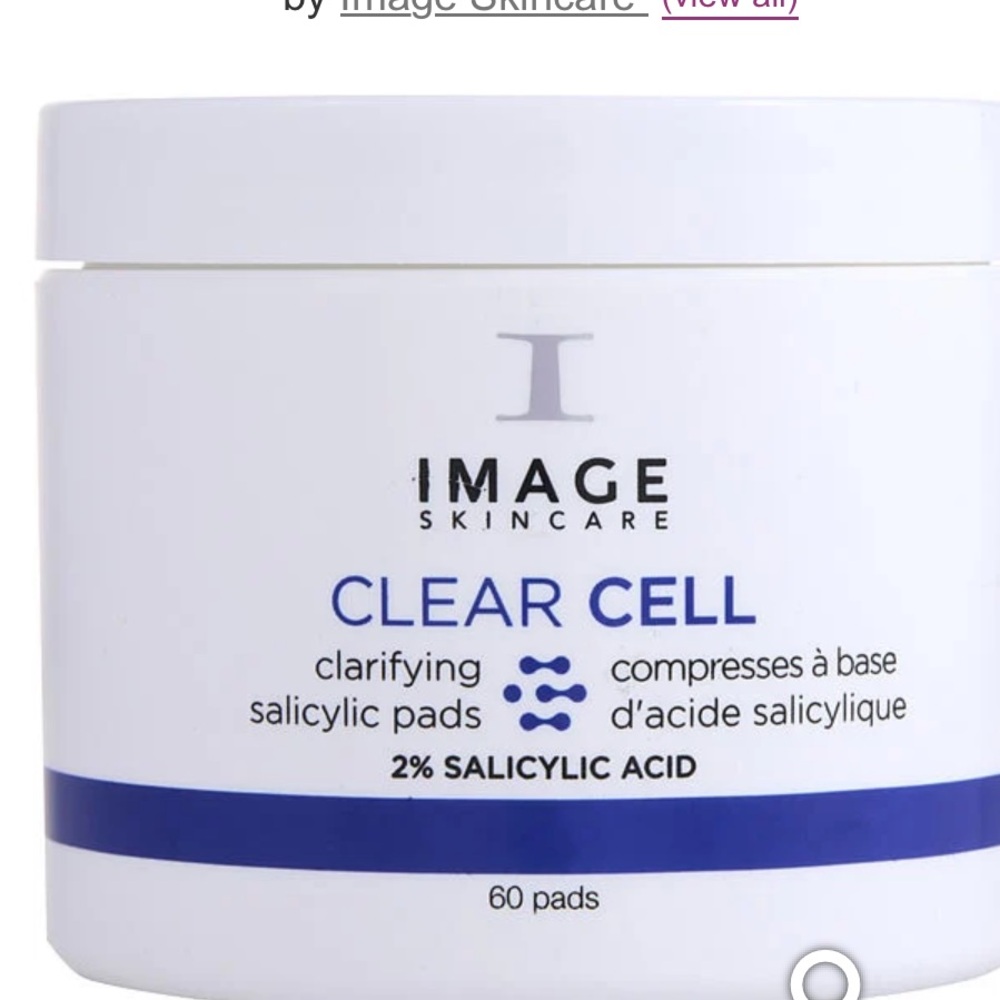 Image Clear Cell Clarifying Pads - White and Blue